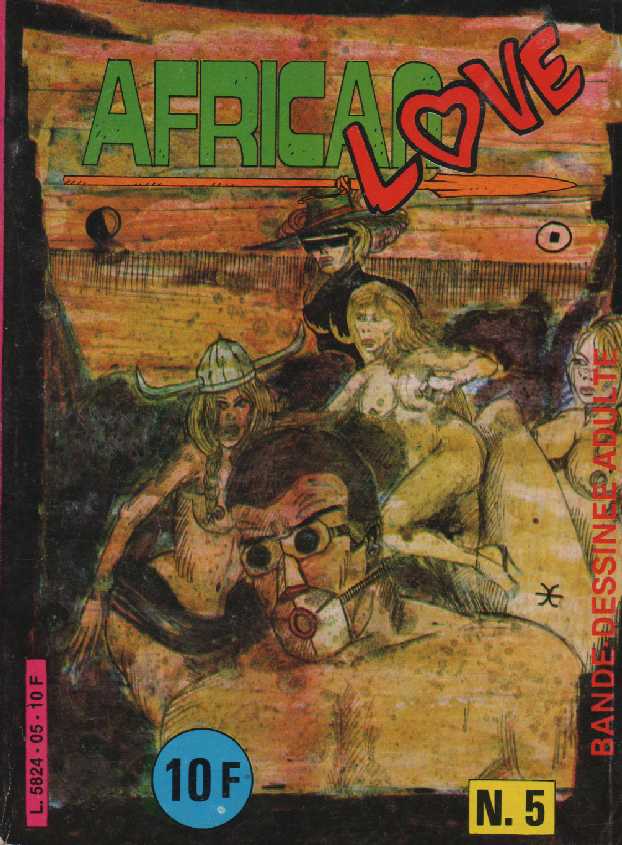 Scan de la Couverture African Love n 5